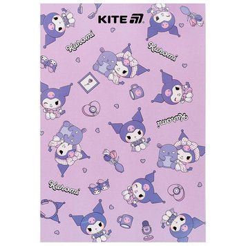 Блокнот-планшет Kite Kuromi А5 50 арк. клітинка (hk25-194-1) hk25-194-1 фото