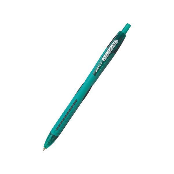 Ручка кулькова Unimax Aerogrip, зелений ux-136-04 ux-136-04 фото