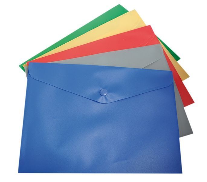 Папка-конверт на кнопці Buromax А5 асорті (BM.3935-99) BM.3935-99 фото