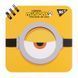 Записна книга блокнот YES Minions 110х110 мм 80 аркушів без розмітки карт. обкладинка подвійна cпіраль 151754 фото 1