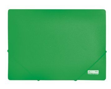 Папка А4 на 2-х гумках Jobmax зелений BM.3911-04 фото