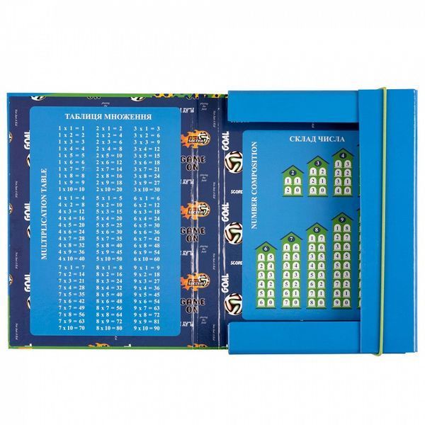 Папка для зошитів на гумці Yes Football. Game В5 картон (500241) 500241 фото