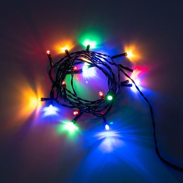 Електрогірлянда вулична YES! Fun 2,8 м 41 LED різнокольорова, статична, таймер, батарейки (975060) 975060 фото