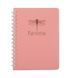 Записна книга блокнот в клітинку Buromax Favourite Pastel А6 80 л. пласт.обл. рожевий (BM.24652154-10) BM.24652154-10 фото 1