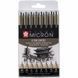 Лінери Sakura Pigma Micron набір 8шт чорний (8712079459536) 8712079459536 фото 1