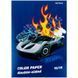 Папір кольоровий двосторонній Kite Hot Wheels А4 15 кольорів 15 арк (HW24-250) HW24-250 фото 1