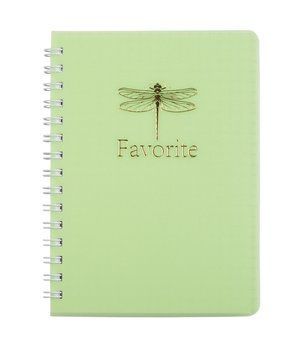 Нотатник у клітинку Buromax Favourite Pastel А6 80 л пласт.обл. салатовий (BM.24652154-15) BM.24652154-15 фото
