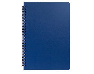 Записна книга блокнот Buromax OFFICE LOGO2U A5 96 л клітка на пружині (BM.24551150-02) BM.24551150-02 фото
