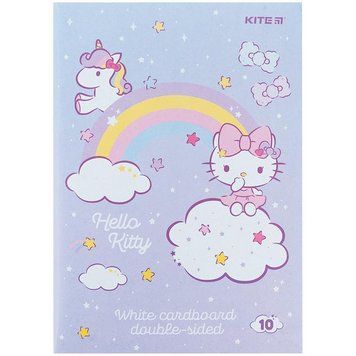 Картон білий Kite Hello Kitty А4 10 арк (HK24-254) HK24-254 фото