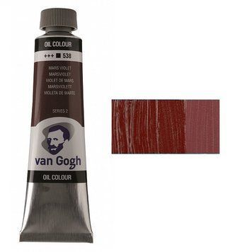 Фарба олійна Royal Talens Van Gogh (538) 40мл марс фіолетовий (8712079219598) 8712079219598 фото