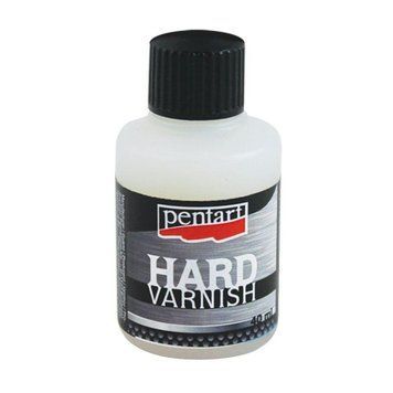 Лак фінішний на водній основі "Hard", глянсовий, 40мл, Pentart 5997412754742 фото
