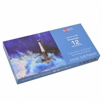 Пастель суха худож. "Sea colours", "Santi" 12кол. 353273 фото