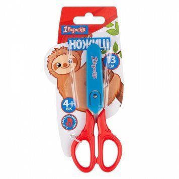Ножиці дитячі Yes Zoo Land 13 см у футлярі (480406) 480406 фото