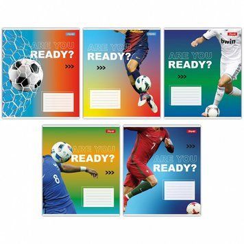 Зошит 1 Вересня Are you ready 48 аркушів лінія мікс дизайнів (767374) 767374 фото