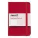 Записна книга блокнот Axent 95х140мм 96арк клітка,тв. обл.,червоний Partner 8301-03-A 8301-03-A фото 1