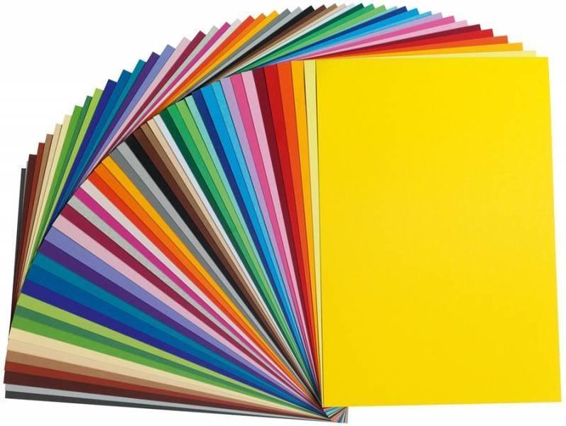 Папір для дизайну А4 Folia Tintedpaper 21x29.7см №23 яскраво-червоний, 130г/м, без текстури 4001868064230 4001868064230 фото