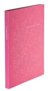 Дисплей-книга Buromax А4 папка з 20 файлами рожевий BAROCCO (BM.3607-10) BM.3607-10 фото