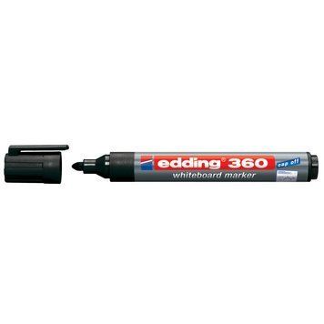 Маркер для дошок Board Edding 1.5-3 мм круглий чорний e-360/01 e-360/01 фото