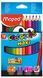 Олівці кольорові 12 кольорів Maped COLOR PEPS Jumbo MP.834010 MP.834010 фото 1