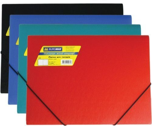 Папка на гумках Buromax JOBMAX А4 пластик матовий (BM.3911-99) BM.3911-99 фото