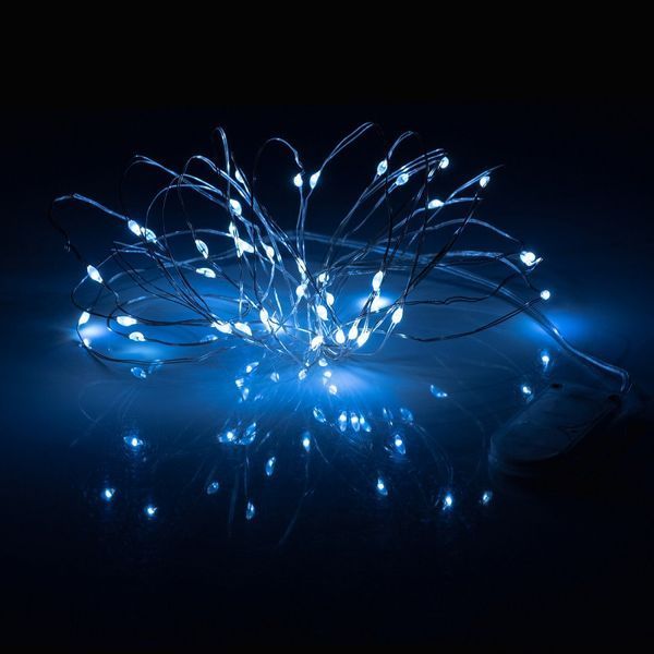 Електрогірлянда Нитка на мідному дроті YES! Fun 4 м 40 LED холодна біла, статич. батарейки (975028) 975028 фото
