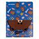 Папка з 20 файлами з кишенею YES Line Friends. Brown A4 (492109) 492109 фото 1