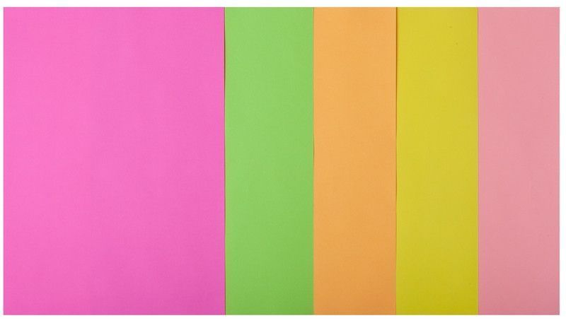 Кольоровий папір Buromax NEON А4 80г/м2 5кол. 20л. (BM.2721520-99) BM.2721520-99 фото