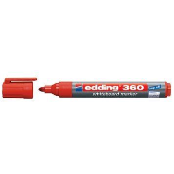 Маркер для дошок Board Edding 1.5-3 мм круглий червоний e-360/02 e-360/02 фото