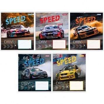 Зошит 1 Вересня Speed the best 48 аркушів лінія мікс дизайнів (767385) 767385 фото