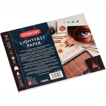 Склейка для малюнка Derwent Lightfast 23х31см 20л. 300г/м2 (5028252612531) 5028252612531 фото