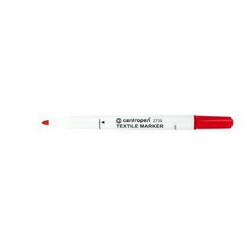 Маркер для тканини Textile Centropen 2 мм червоний 2739/02 2739/02 фото