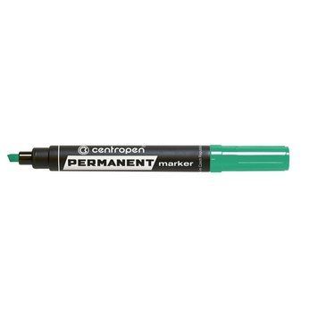 Маркер перманентный Permanent Centropen 1-4.6 мм скошенный зелен 8576/04 8576/04 фото