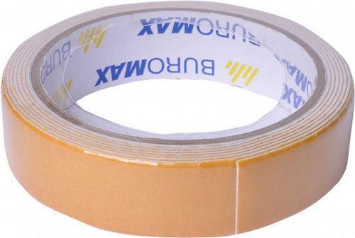 Клеєння стрічка двостороння Buromax JOBMAX 24 мм х 2 м білий (BM.7514) BM.7514 фото