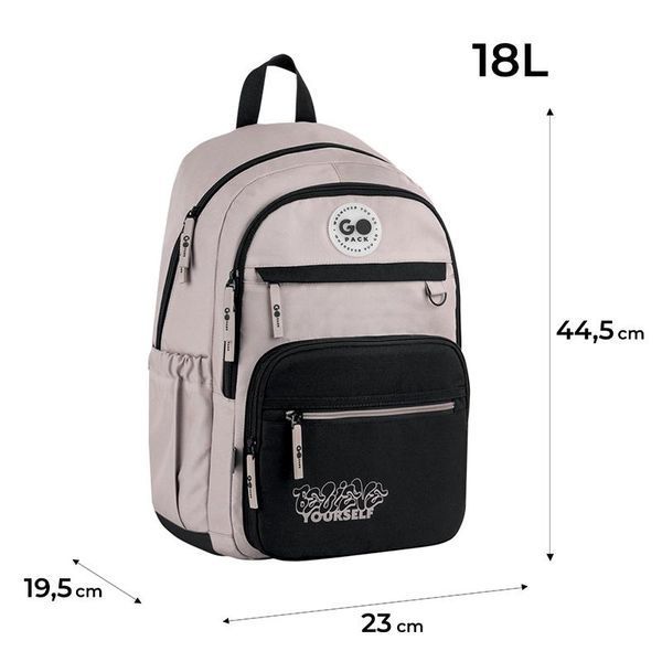 Рюкзак шкільний GoPack Teens 121L (GO26-121L-1) GO26-121L-1 фото