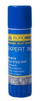 Клей олівець PVP Buromax EXPERT 36р (BM.4918) BM.4918 фото