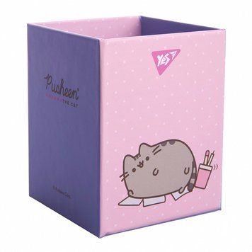 Стакан-підставка Yes Pusheen картон рожевий (708333) 708333 фото
