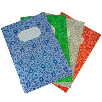 Канцелярська книга Buromax JOBMAX A4 48 л клітина асорті (BM.2434) BM.2434 фото