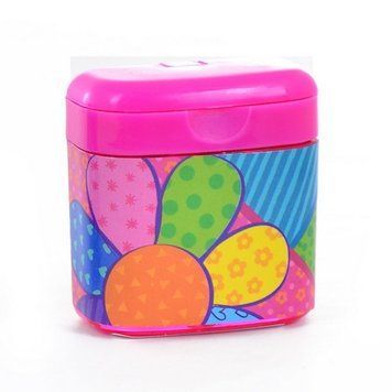 Подвійна Точилка з кришкою "Happy colors" 620343 фото