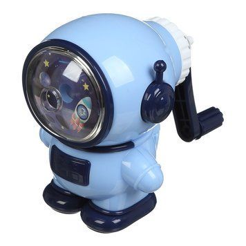 Підстругачка для олівців механічна ZiBi SPACEMAN синя (ZB.5506) ZB.5506 фото