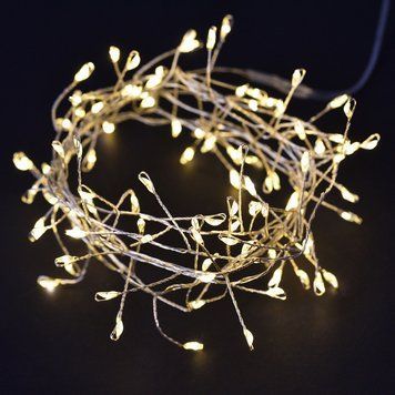 Електрогірлянда на мідному дроті Кластер YES! Fun 2.2 м 100 LED, тепл. біл (801204) 801204 фото