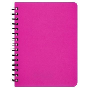 Записна книга блокнот Buromax BRIGHT A6 60 л клітка на пружині (BM.24654155-10) BM.24654155-10 фото