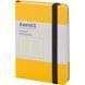 Записна книга блокнот Axent Partner 95х140мм 96арк клітинка,жовтий (8301-08-A) 8301-08-A фото 1