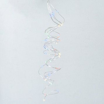 Електрогірлянда Пучок на мідному дроті YES! Fun 1 м 50 LED різнокольорова, статична, на батарейках (975014) 975014 фото