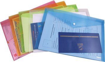 Папка на кнопці Axent А4 прозора 1402-27-А 1402-27-A фото