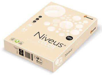 Папір кольоровий пастель Niveus CR20 500 аркушів А4 80 г/м2 кремовий (A4.80.NVP.CR20.500) A4.80.NVP.CR20.500 фото