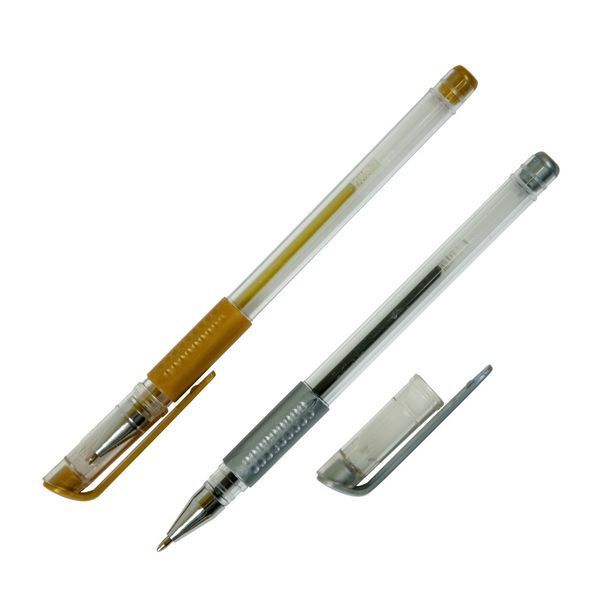 Набір ручок ZiBi 6шт гель METALLIC асорті ZB.2203-99 ZB.2203-99 фото