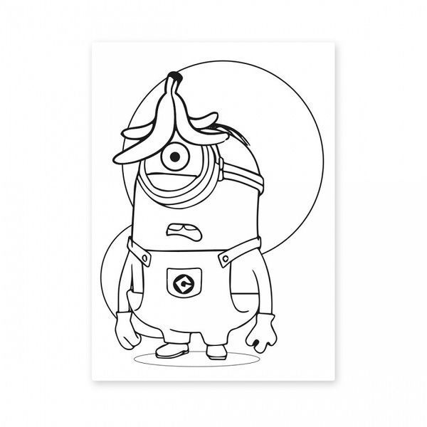 Розмальовка Yes Minions 12 стор. (742917) 742917 фото