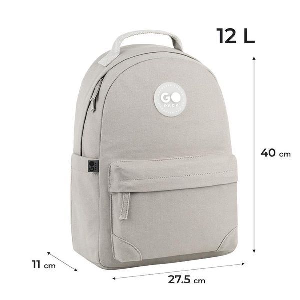 Рюкзак міський GoPack Education Teens 147M бежевий (GO26-147M-4) GO26-147M-4 фото