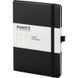 Записна книга блокнот Axent Partner Prime 145х210мм 96арк клітка,чорний (8305-01-A) 8305-01-A фото 1