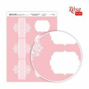 Папір для дизайну A4 Rosa Love story 21х29,7 см 250 г/м2 (4823064970524) 4823064970524 фото